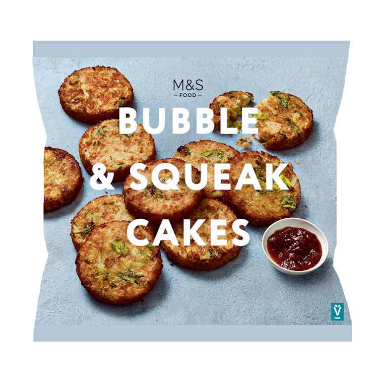 M&S Bubble and Squeak Cakes