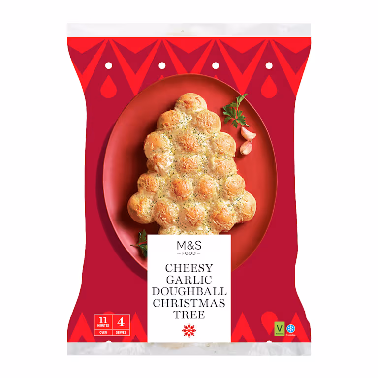 M&S Cheesy Garlic Christmas Tree