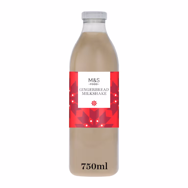M&S Gingerbread Milkshake