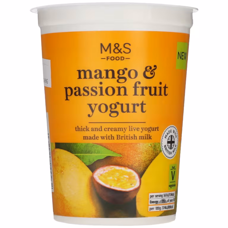 M&S Mango & Passion Fruit Yogurt