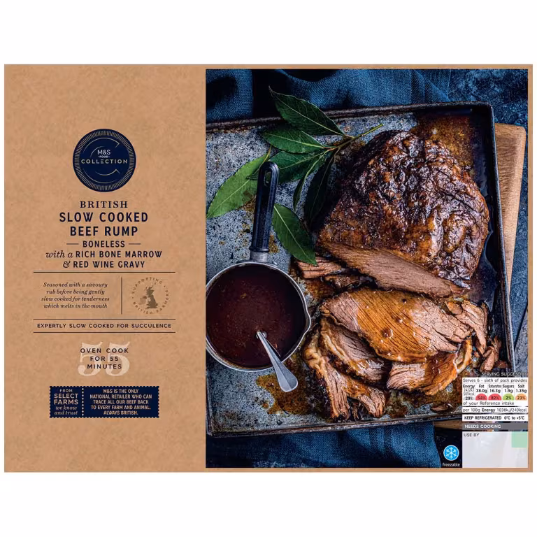M&S British Slow Cooked Beef Rump