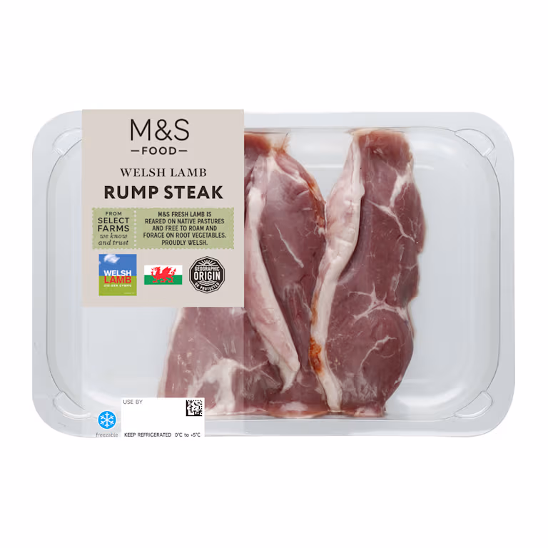 M&S Welsh Lamb Rump Steak