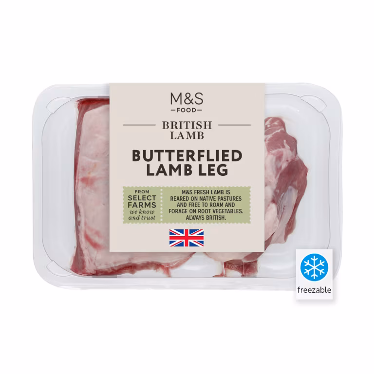 M&S British Butterflied Lamb Leg