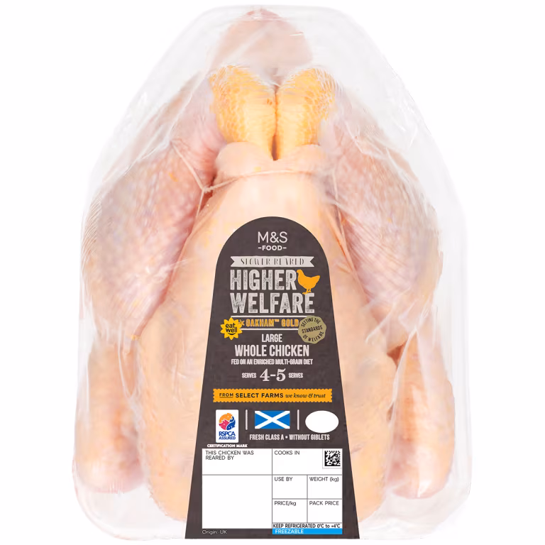 M&S Large Whole Chicken