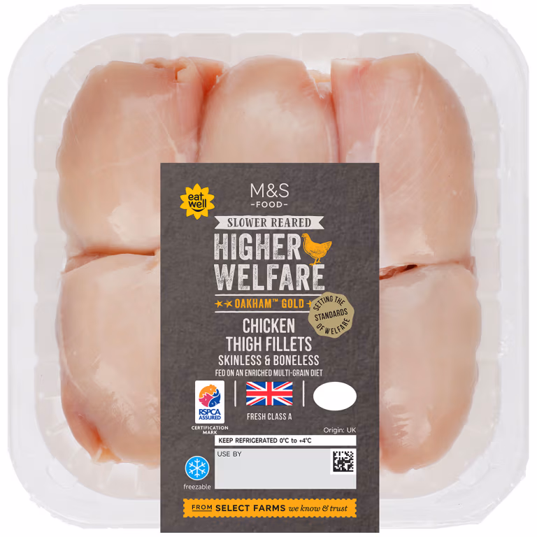 M&S Skinless and Boneless Chicken Thigh Fillets