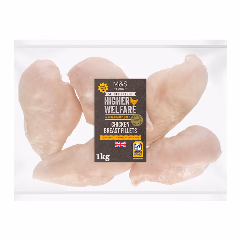 M&S Oakham Gold British Chicken Breast Fillets