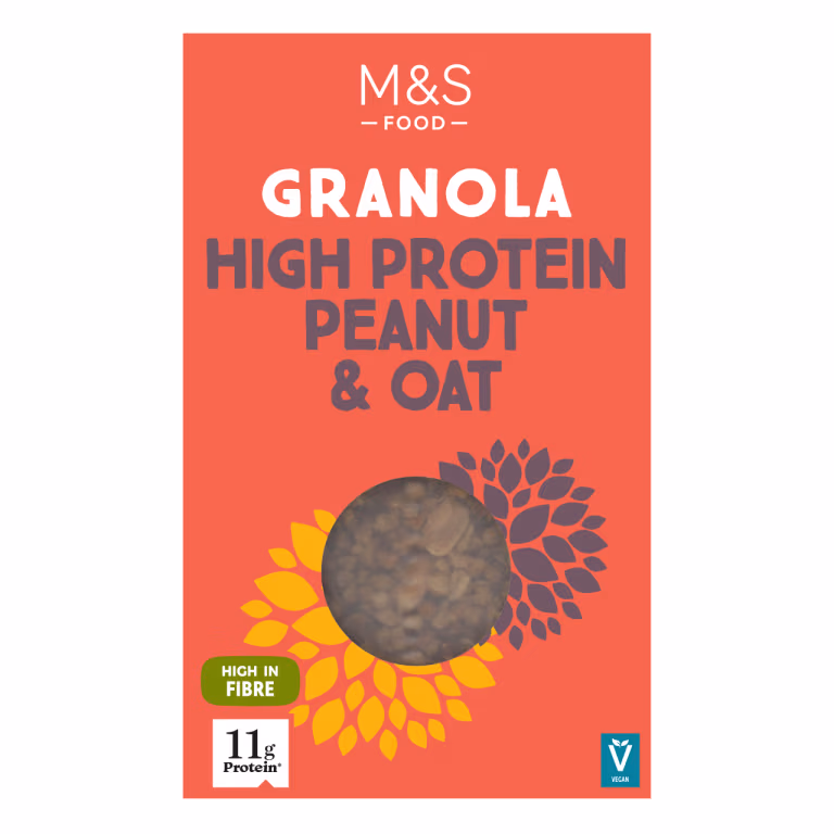 M&S High Protein Peanut and Oat Granola