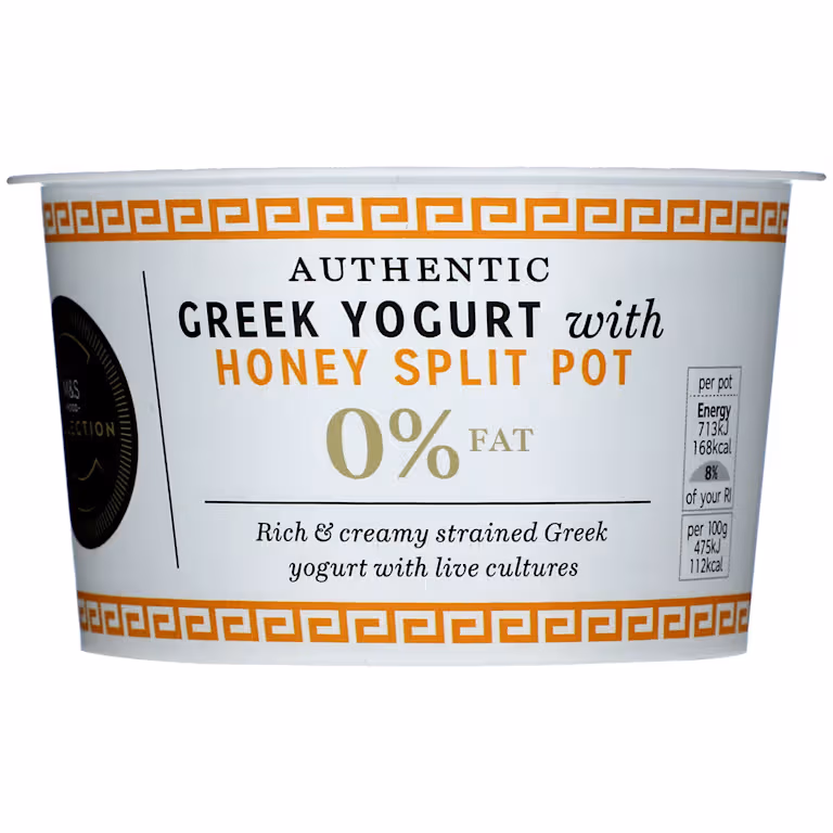 M&S Authentic Greek Yogurt 0% Fat with Honey