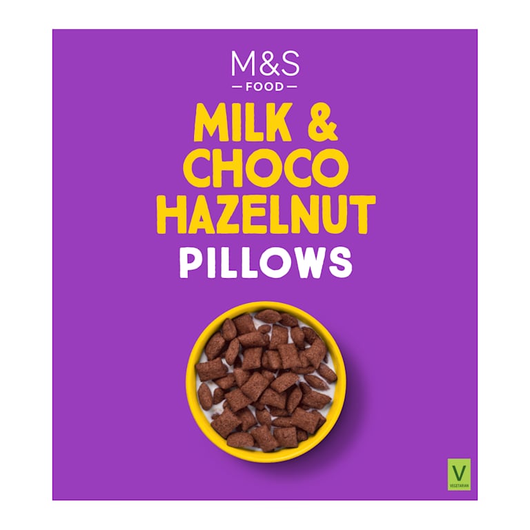 M&S Milk and Choco Hazelnut Pillows
