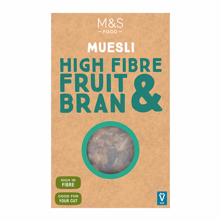 M&S High Fibre Fruit and Bran Muesli