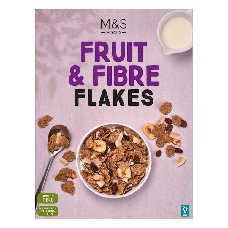 M&S Fruit and Fibre Flakes