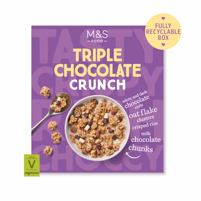 M&S Triple Chocolate Crunch