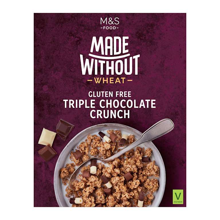 M&S Made Without Wheat Triple Chocolate Crunch