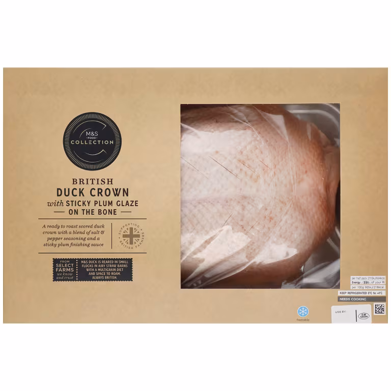 M&S Collection British Duck Crown with Sticky Plum Glaze