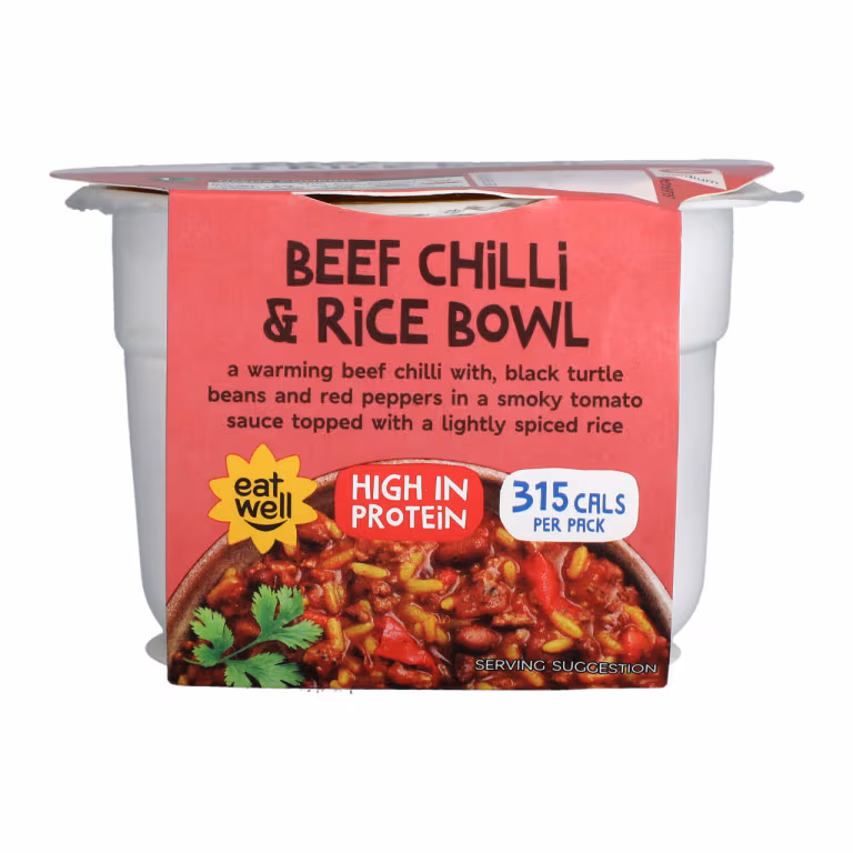 M&S Beef Chilli and Rice Bowl