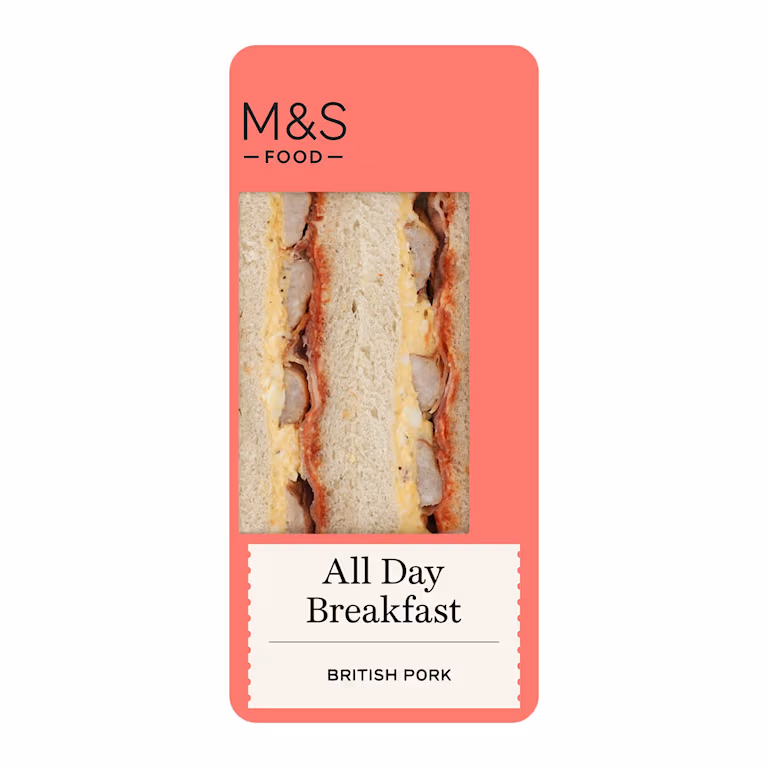 M&S All Day Breakfast Sandwich