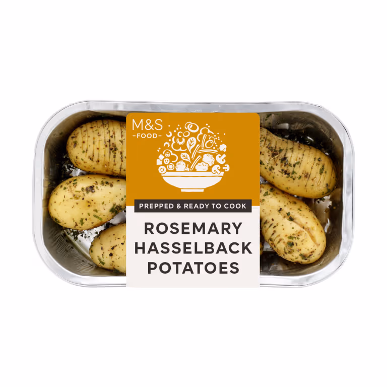 M&S Rosemary Hasselback Potatoes