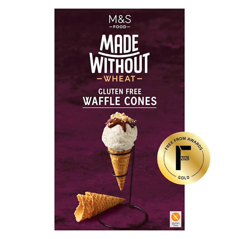 M&S Made Without Wheat Waffle Cones