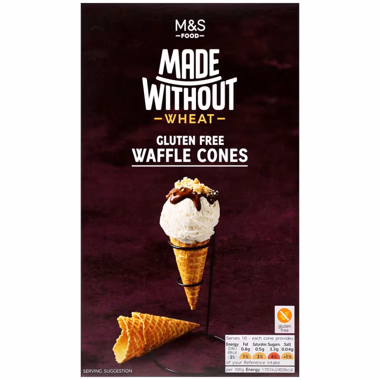 M&S Made Without Waffle Cones