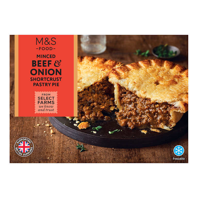 M&S Minced Beef and Onion Shortcrust Pastry Pie