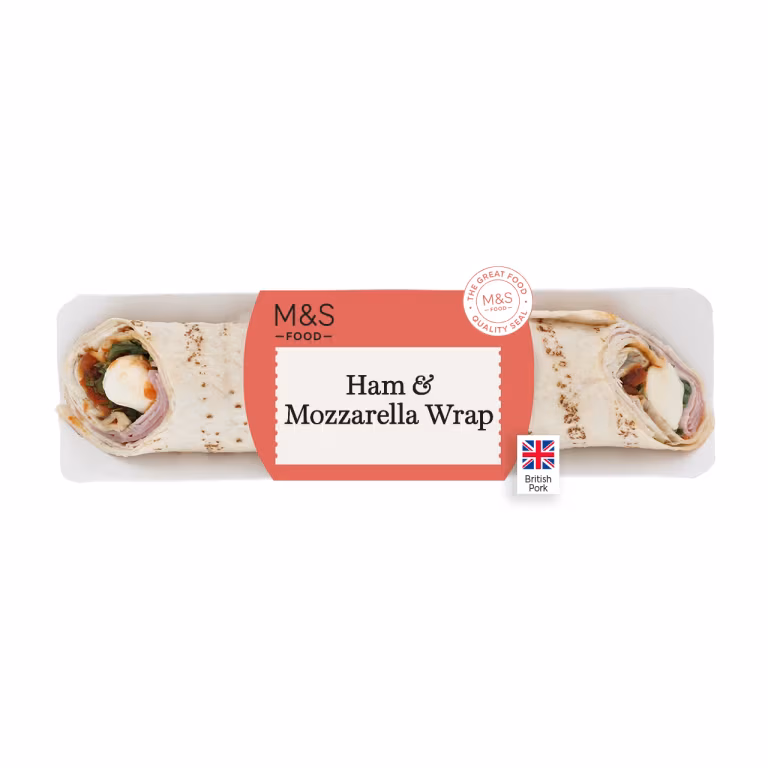 M&S Ham & Mozzarella Wrap