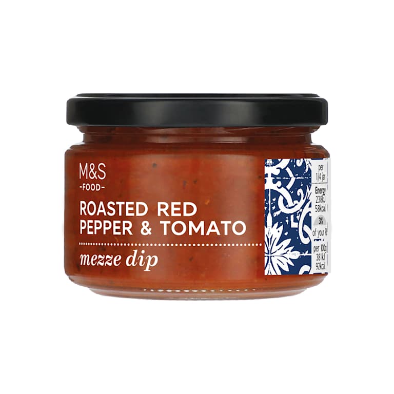 M&S Roasted Red Pepper and Tomato Mezze Dip