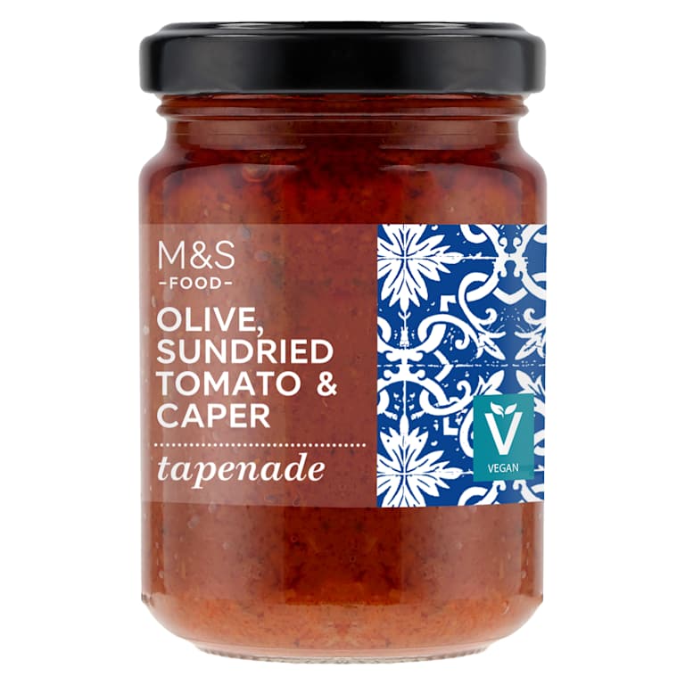 M&S Olive, Sundried Tomato and Caper Tapenade