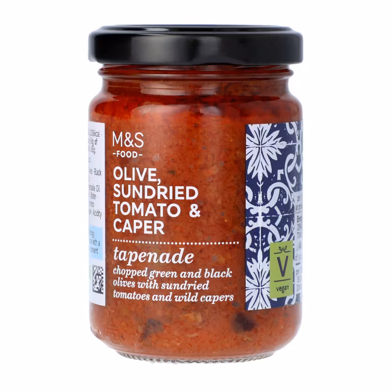 M&S Olive, Sundried Tomato and Caper Tapenade