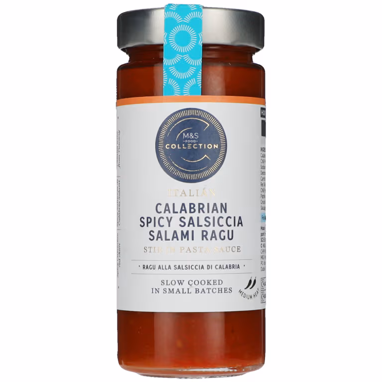 M&S Collection Italian Calabrian Spicy Salsiccia Salami Ragu