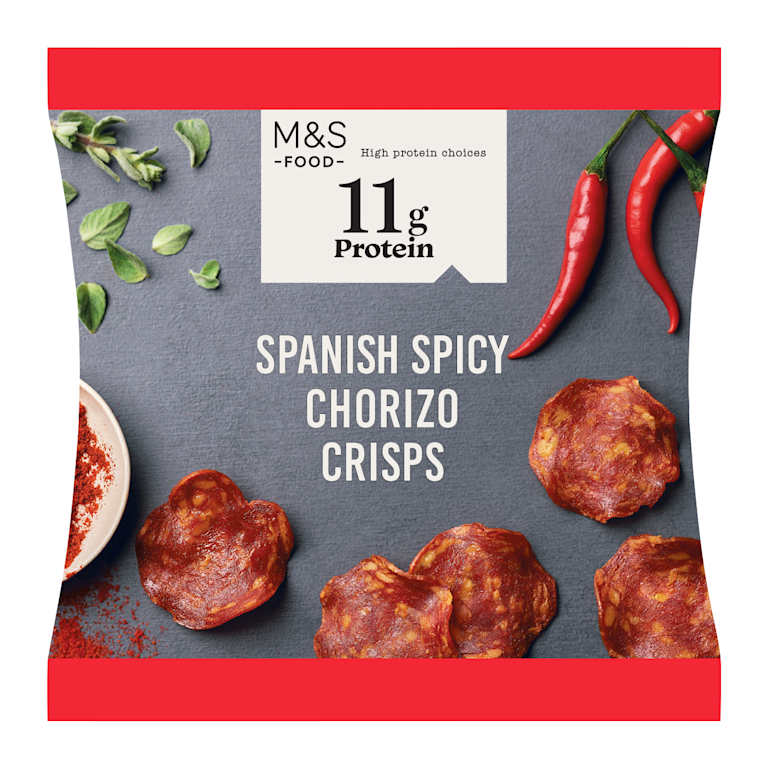 M&S Spanish Spicy Chorizo Crisps