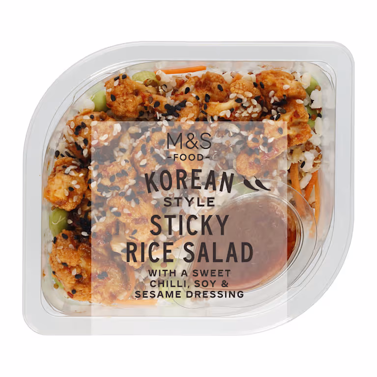 M&S Korean Style Sticky Rice Salad