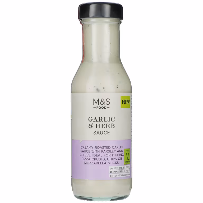 M&S Garlic and Herb Sauce
