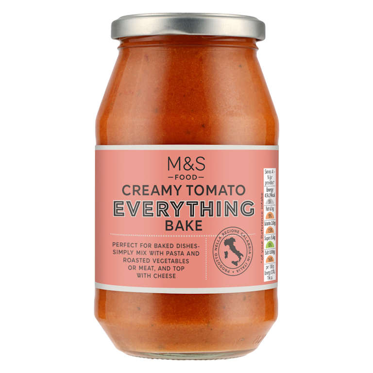 M&S Creamy Tomato Everything Sauce