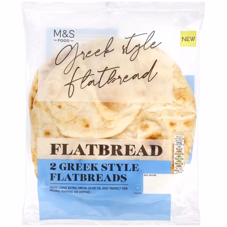 M&S Greek Style Flatbreads