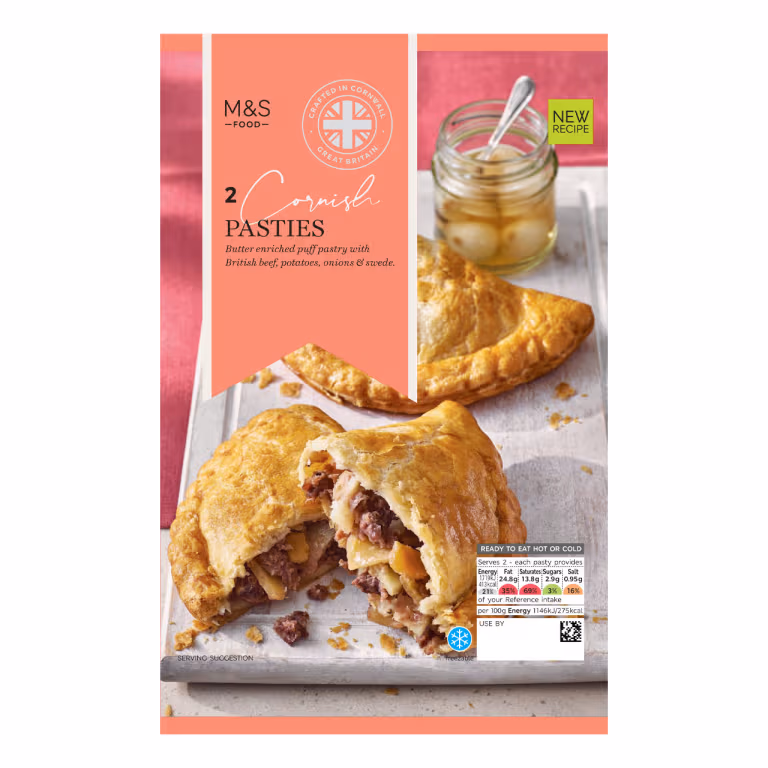 M&S Cornish Pasties