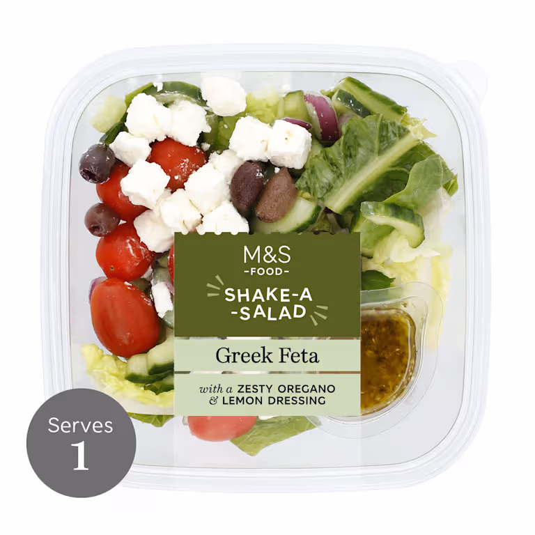 M&S Greek Feta Shake-a-Salad