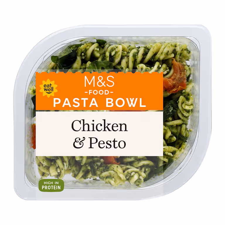M&S Pesto Chicken Pasta Salad