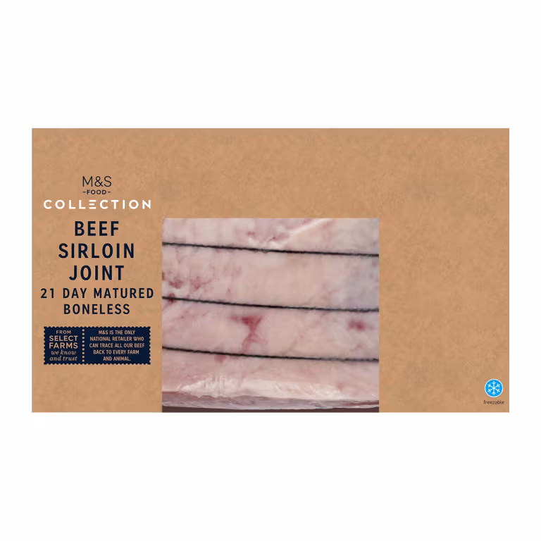 M&S Scotch Sirloin of Beef Joint