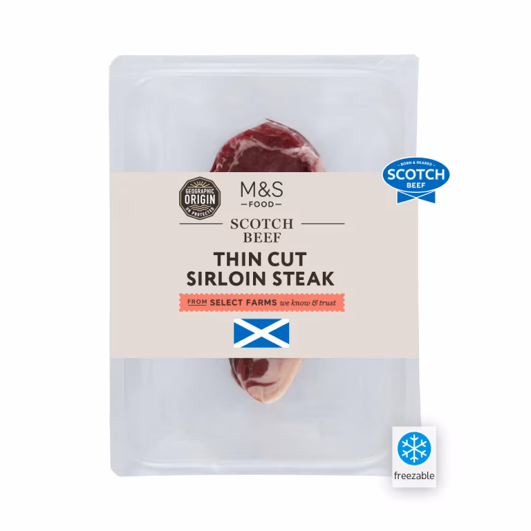 M&S Scotch Beef Thick Cut Sirloin Steak