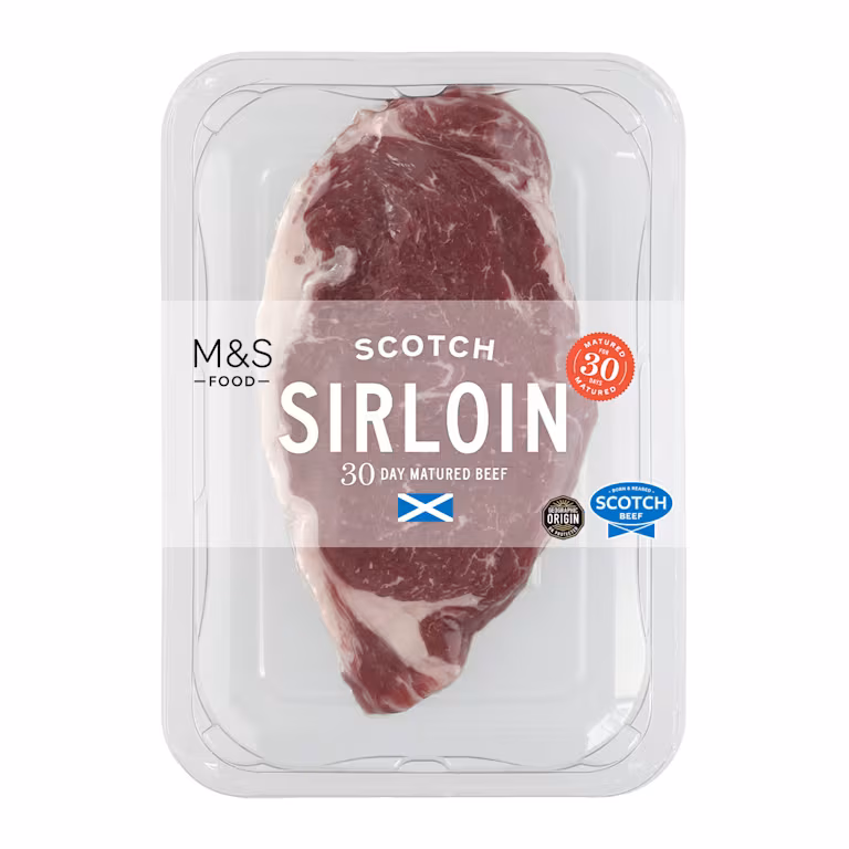 M&S Scotch Beef Sirloin Steak