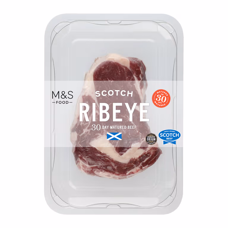 M&S Scotch Beef Ribeye Steak
