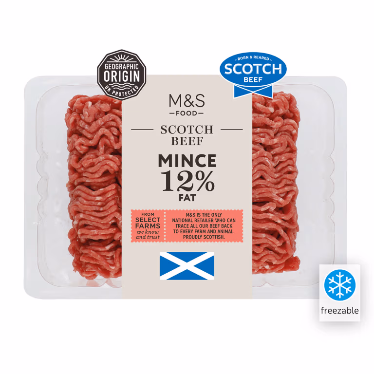 M&S Scotch Beef Mince 12% Fat