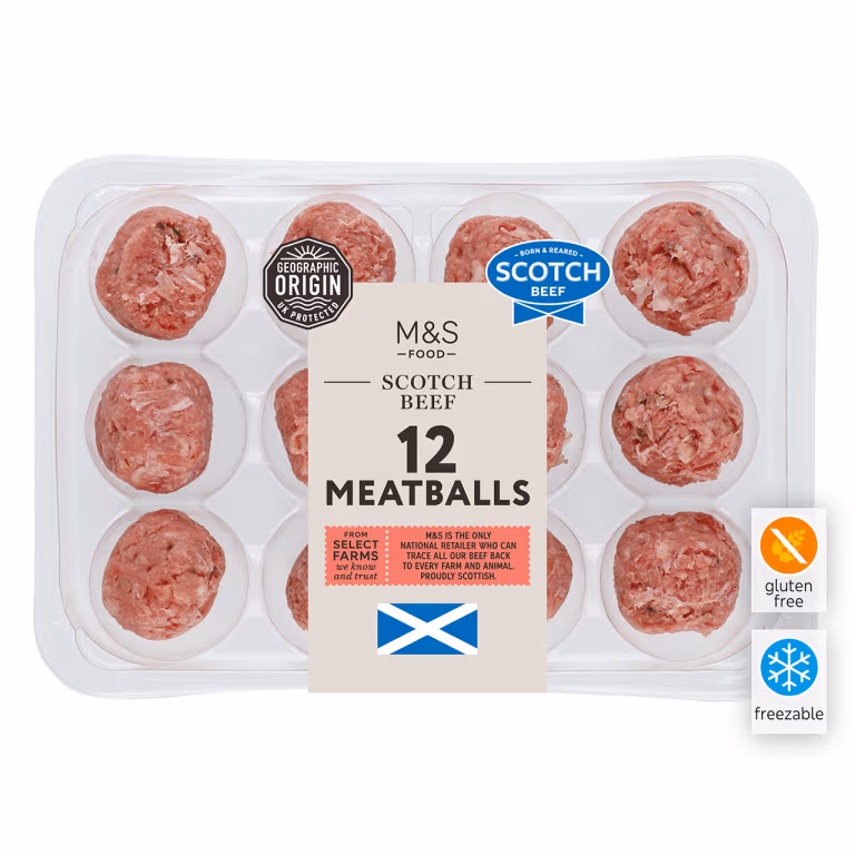 M&S Scotch Beef Meatballs