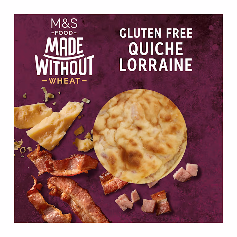 M&S Made Without Wheat Quiche Lorraine