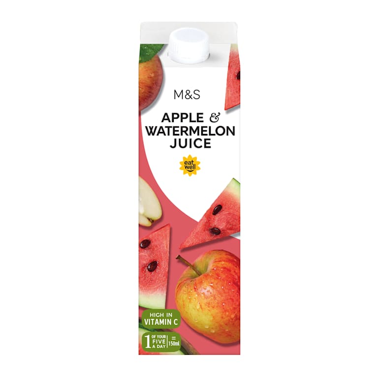M&S Pressed Apple and Watermelon Juice