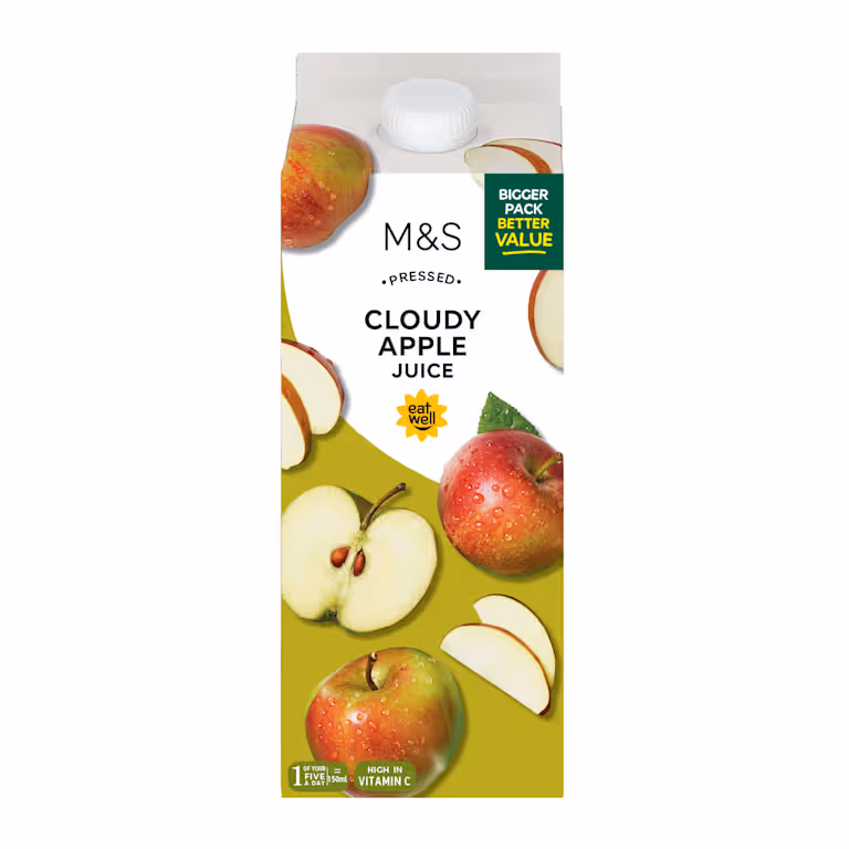M&S Pressed Cloudy Apple Juice