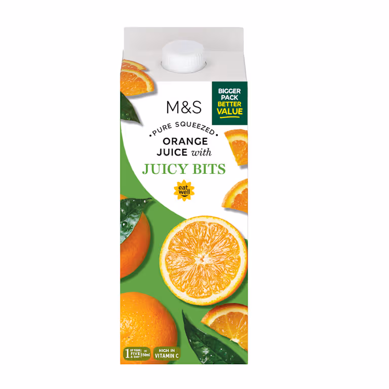 M&S Pure Squeezed Orange Juice