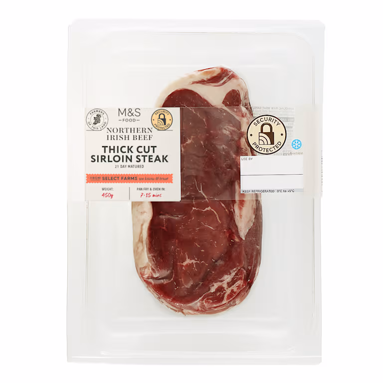 M&S Northern Irish Thick Cut Sirloin Steak