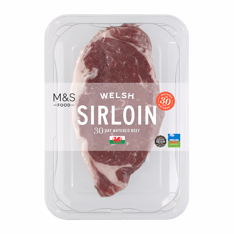 M&S Welsh Sirloin Steak