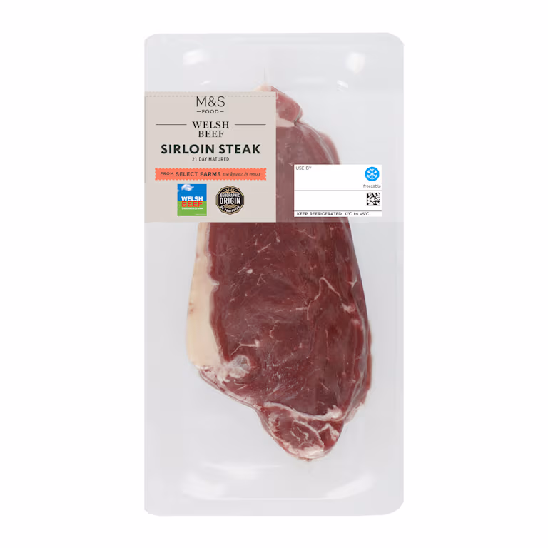 M&S Welsh Sirloin Steak